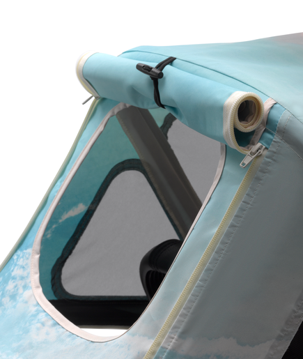 Bugaboo Bee 5 breezy sun canopy GRAY MALIN