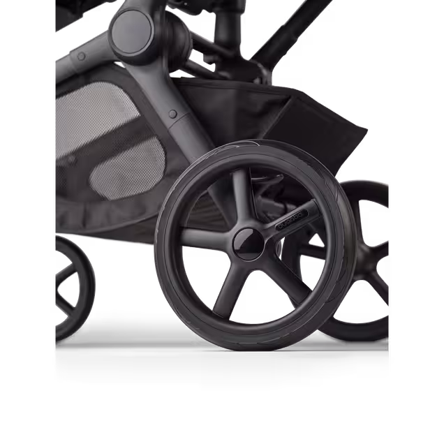 Bugaboo Kangaroo 2-in-1 stroller black base, forest green fabrics, forest green sun canopy - Main Image Slide 14 of 18