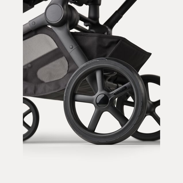 Bugaboo Kangaroo 2-in-1 stroller black base, forest green fabrics, forest green sun canopy - Main Image Slide 14 of 18