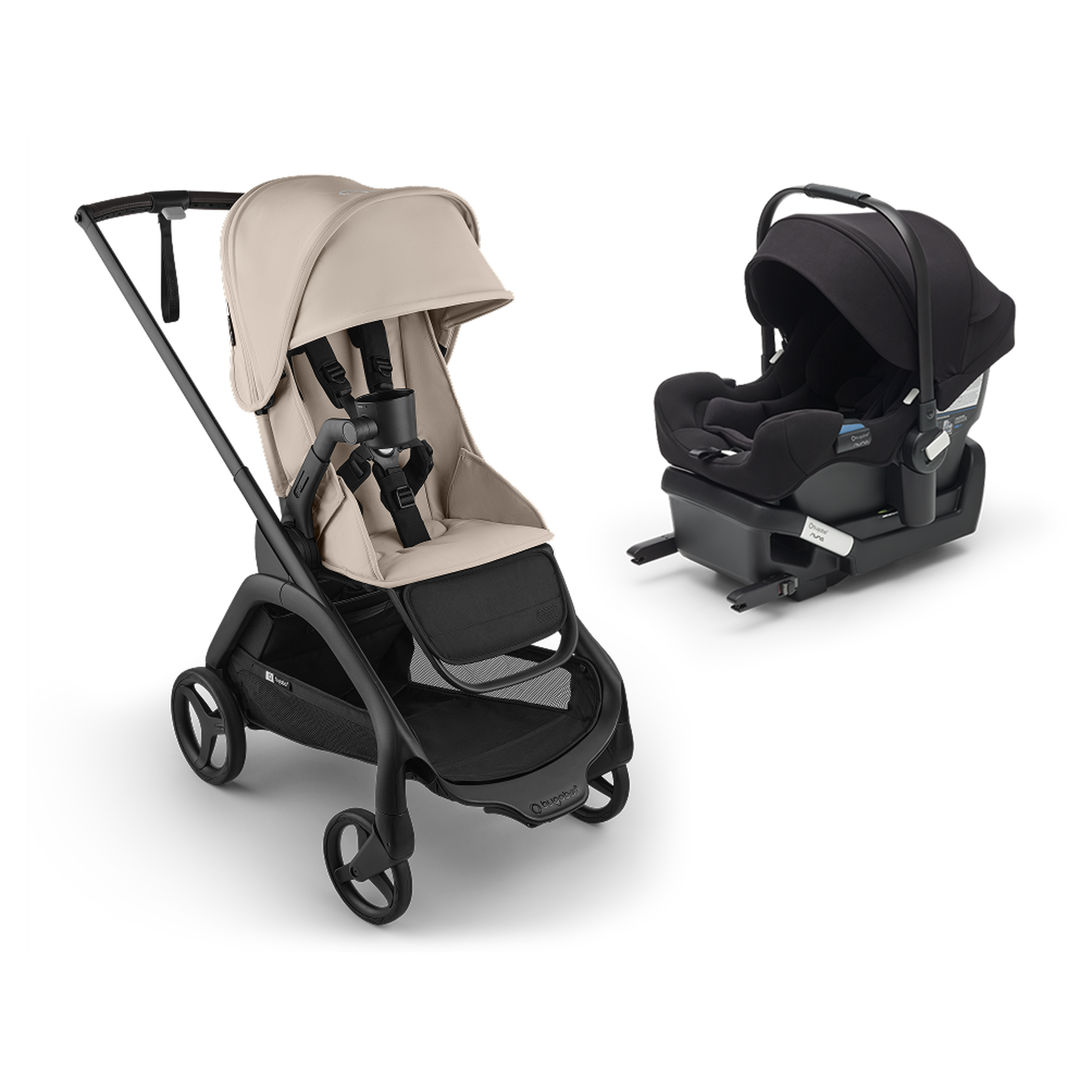 Bugaboo Dragonfly Plus Stroller Travel System Bundle - Thumbnail Slide 1 of 3