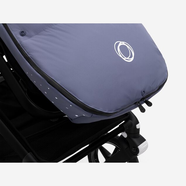 Refurbished Bugaboo performance winter footmuff SEASIDE BLUE - Main Image Slide 6 of 6