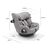 Bugaboo Owl by Nuna with measurements: Length: 50 cm, width: 46 cm, height: 56 cm, inner seat width: 21-26 cm, inner seat height: 21-35 cm, protection pod: 12 cm. - Thumbnail Slide 3 of 8