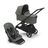 Bugaboo Dragonfly seat/bassinet complete US BLACK/FOREST GREEN-FOREST GREEN - Thumbnail Slide 1 of 1