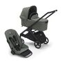 Bugaboo Dragonfly seat/bassinet complete US BLACK/FOREST GREEN-FOREST GREEN - Thumbnail Slide 1 of 1
