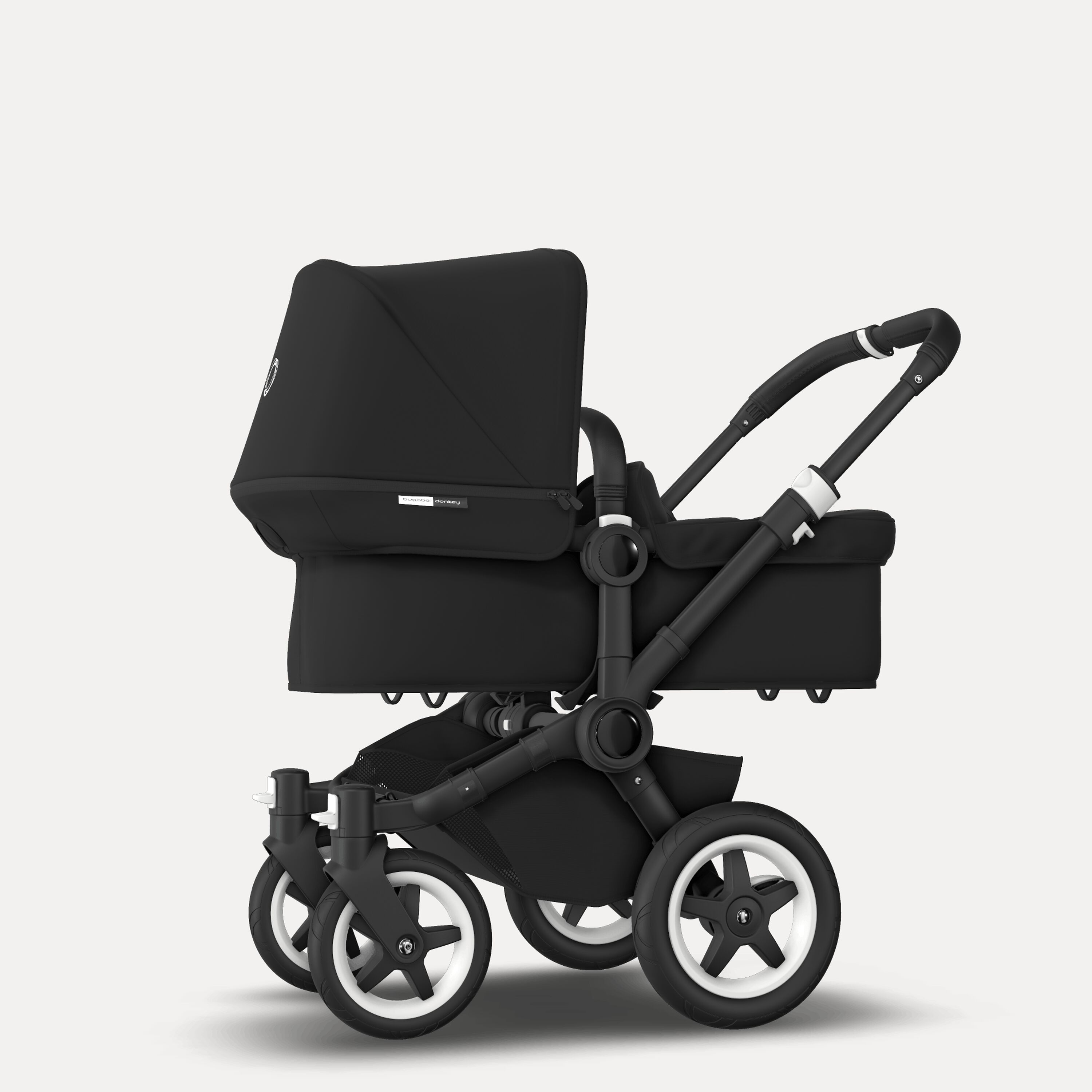 Refurbished Bugaboo Donkey2 Mono complete BLACK/BLACK-BLACK - Main Modal Image Slide 2 of 6