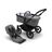 Refurbished Bugaboo Donkey 5 base RW fabric US BLACK/ GREY MÉLANGE - Thumbnail Slide 1 of 1