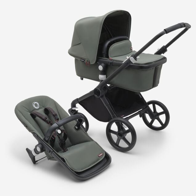 Bugaboo Fox Cub complete BLACK/FOREST GREEN-FOREST GREEN - Main Image Slide 2 of 2