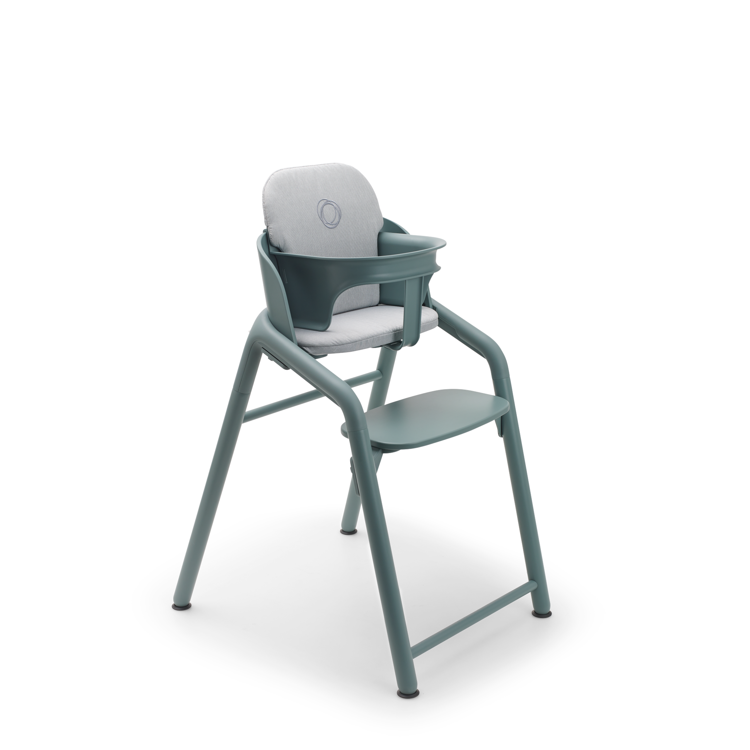 Bugaboo Giraffe chair and baby set in blue, with baby pillow set in light blue. - Thumbnail Slide 2 van 3
