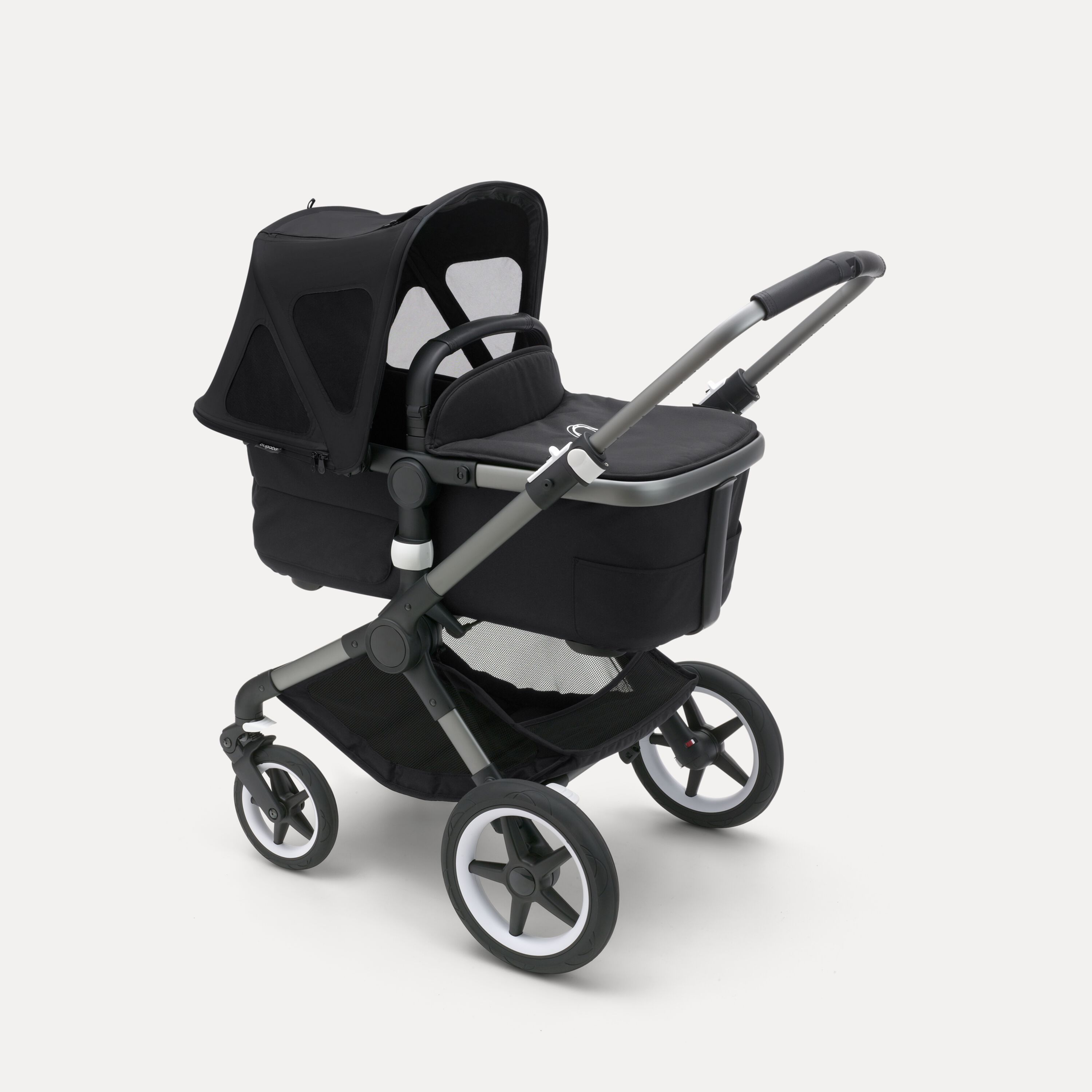 Bugaboo Fox/Cameleon3/Lynx breezy sun canopy MIDNIGHT BLACK - Main Modal Image Slide 2 of 5