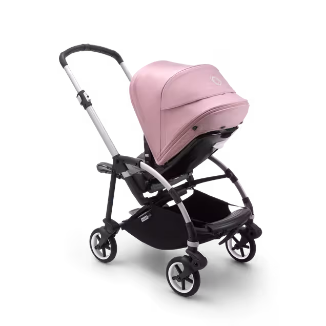 Bugaboo Bee6 complete NA ALU/GREY-SOFT PINK - Main Image Slide 2 of 3