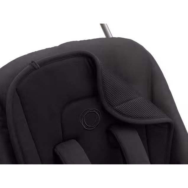 Refurbished Bugaboo dual comfort seat liner Midnight black - Main Image Slide 2 van 2
