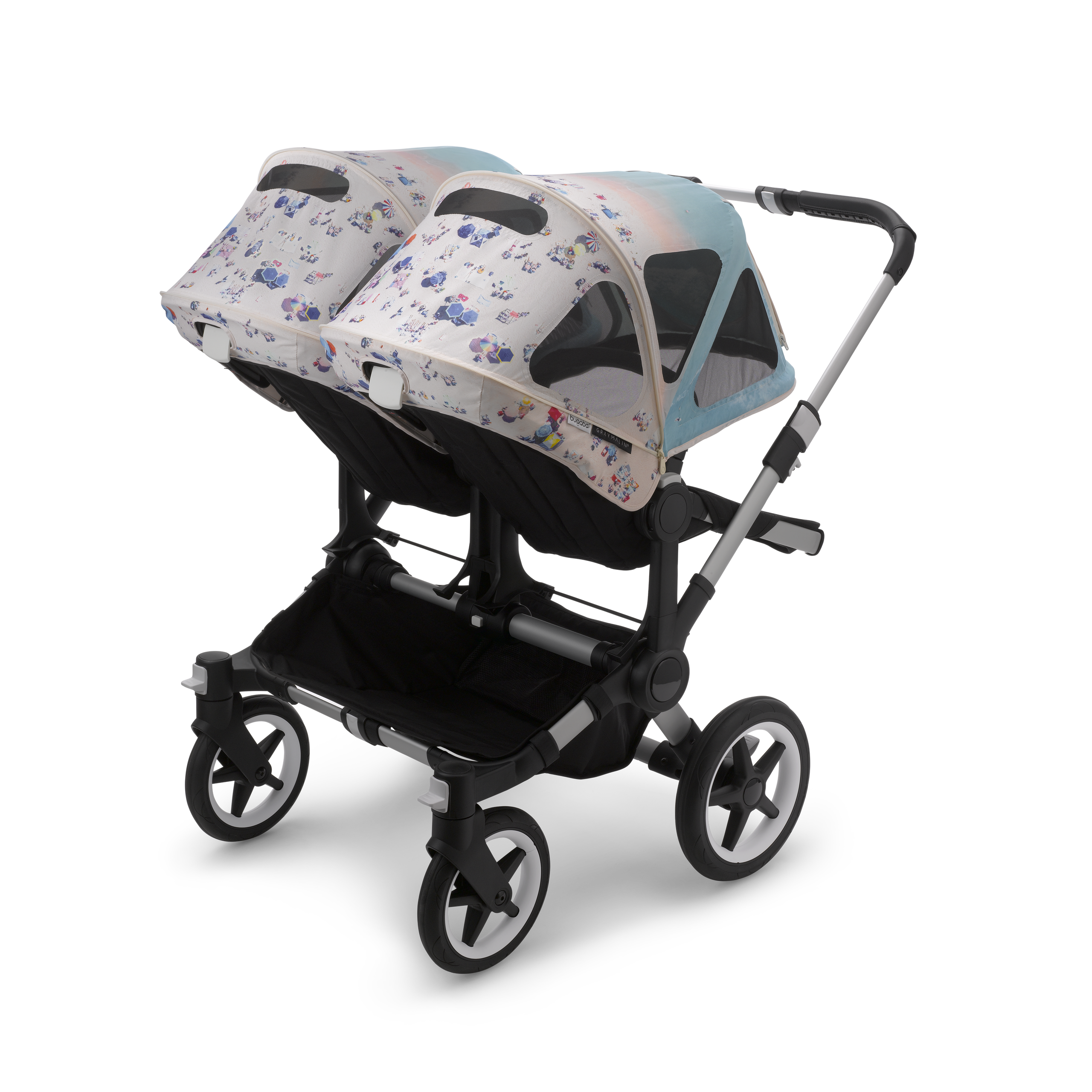 Bugaboo Donkey3 breezy sun canopy | GRAY MALIN - Thumbnail Slide 6 of 6