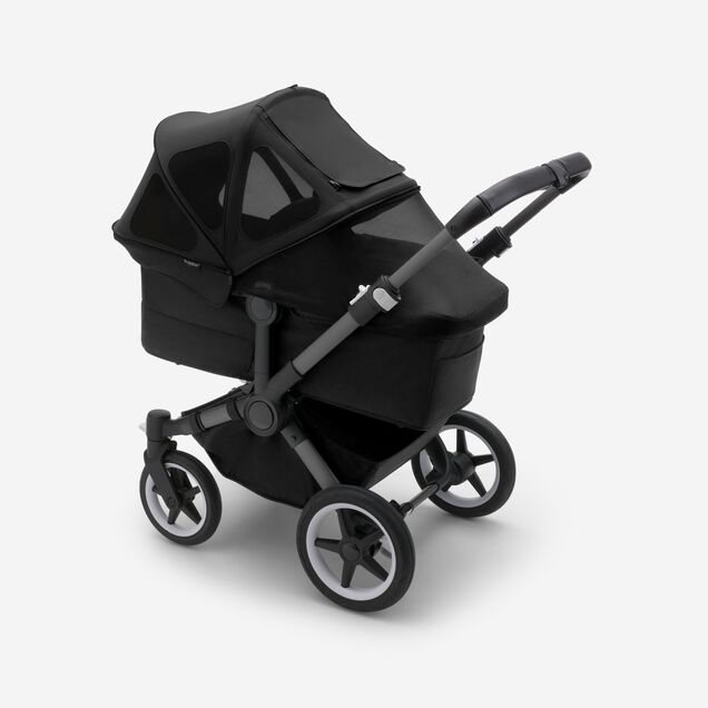 Refurbished Bugaboo Donkey 5 sun canopy MIDNIGHT BLACK - Main Image Slide 4 of 4