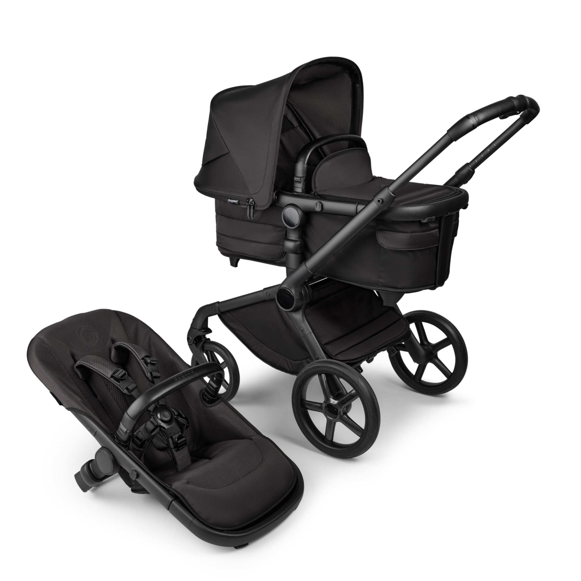 Bugaboo Fox 5 barnvagn med sittdel och liggdel 22938
