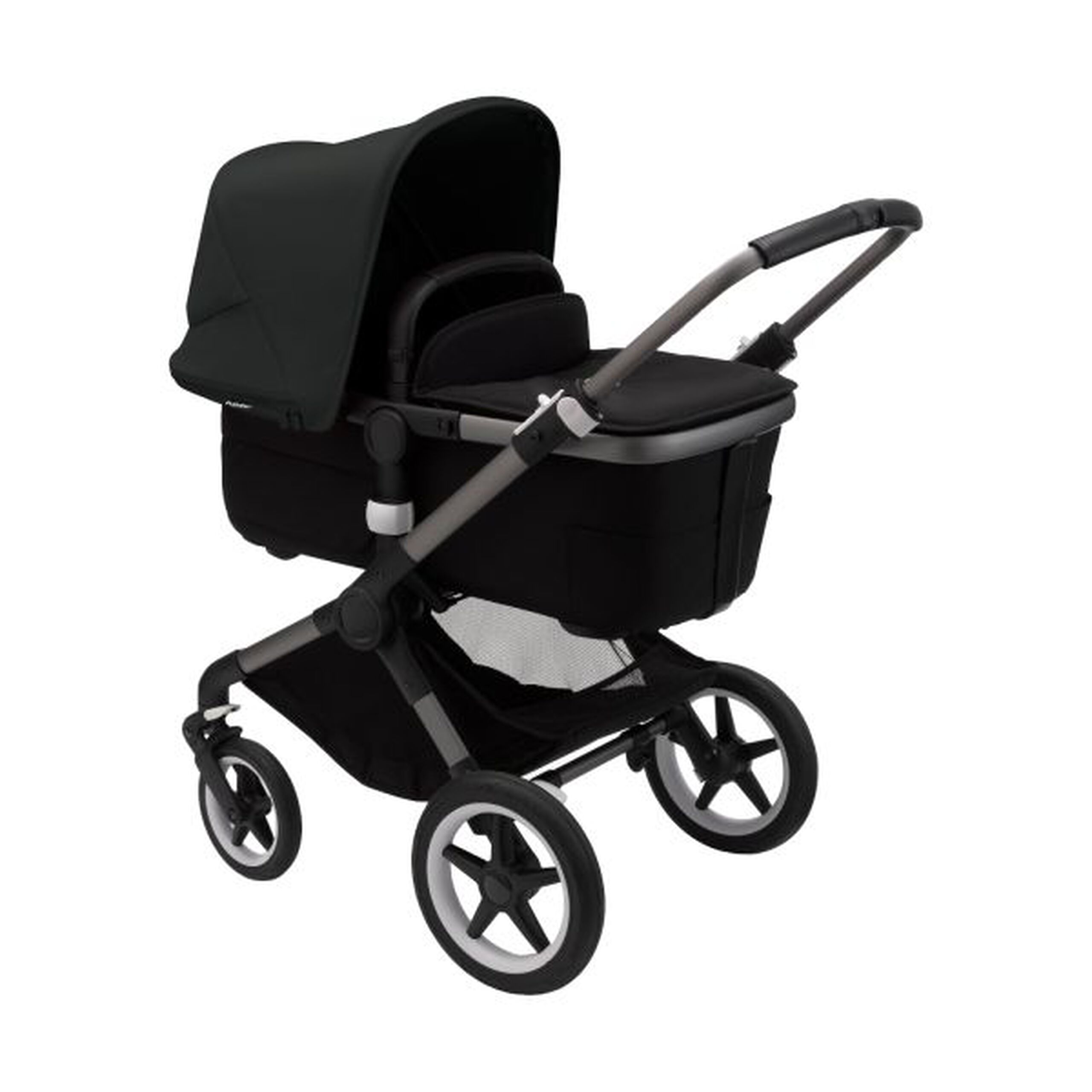 Refurbished Bugaboo Fox 3 complete GRAPHITE/MIDNIGHT BLACK-MIDNIGHT BLACK - Thumbnail Slide 2 van 3