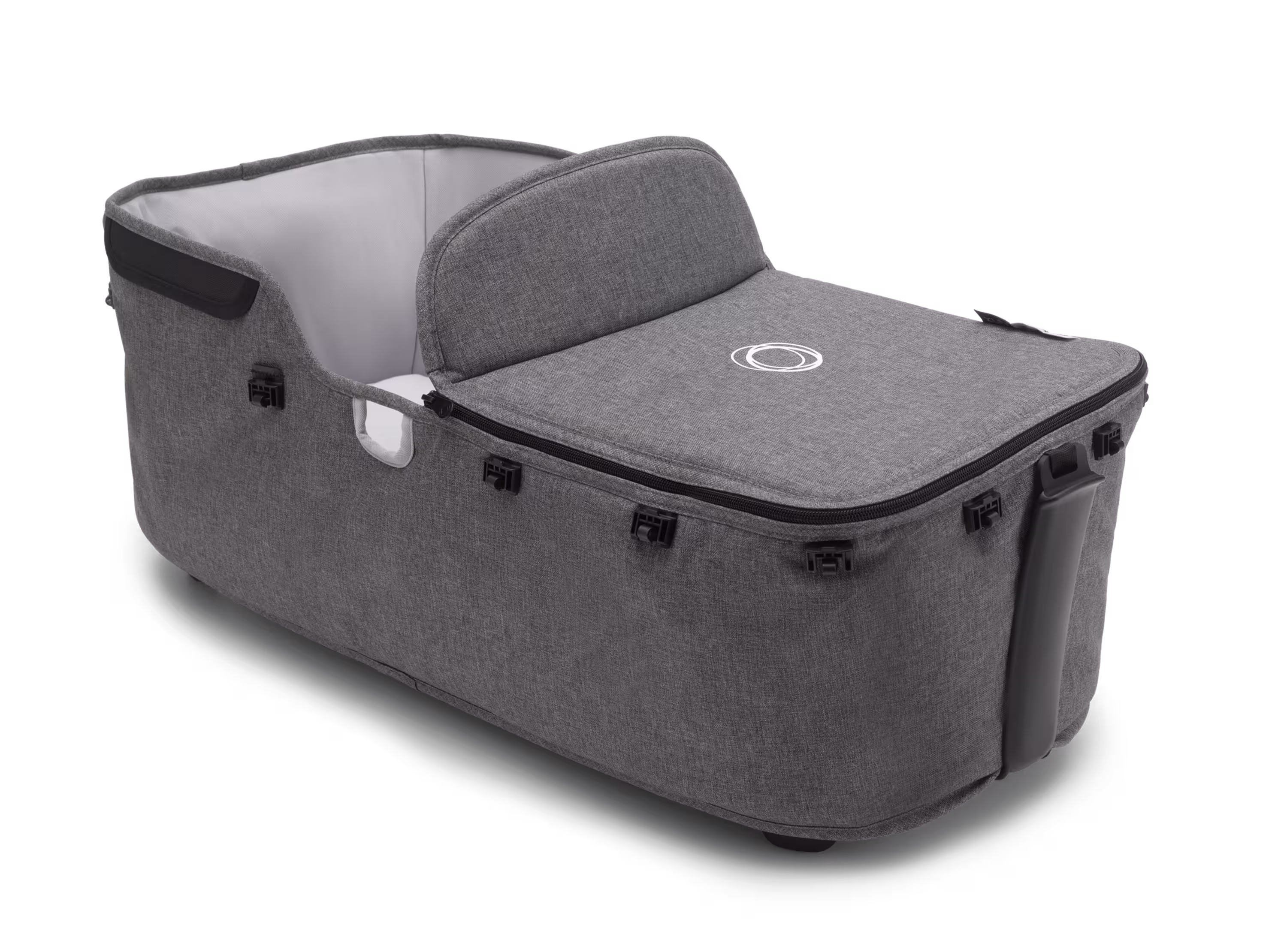 Bugaboo Lynx bassinet fabric set GREY MELANGE - Main Modal Image Slide 2 of 2