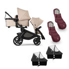 Kangaroo Tandem Stroller Winter Bundle