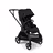 Bugaboo Dragonfly Plus seat stroller black base, heritage black fabrics, heritage black sun canopy - Thumbnail Slide 1 of 11