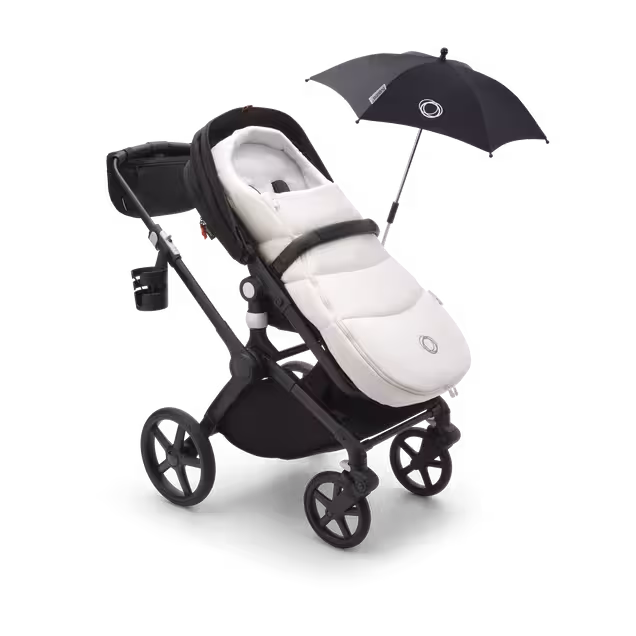 Bugaboo Fox Cub 2-in-1 stroller black base, desert beige fabrics, desert beige sun canopy - Main Image Slide 12 of 12