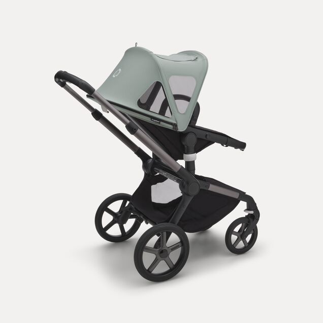 Bugaboo Fox/Cameleon3/Lynx breezy sun canopy v2 PINE GREEN - Main Image Slide 2 of 6