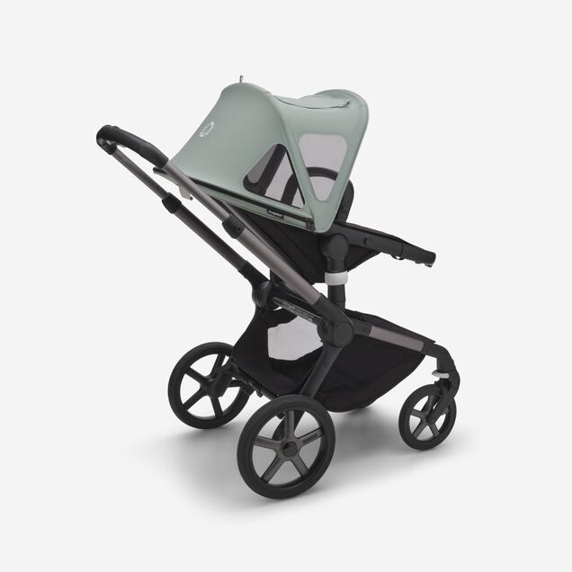 Bugaboo Fox/Cameleon3/Lynx breezy sun canopy v2 PINE GREEN - Main Image Slide 2 of 6