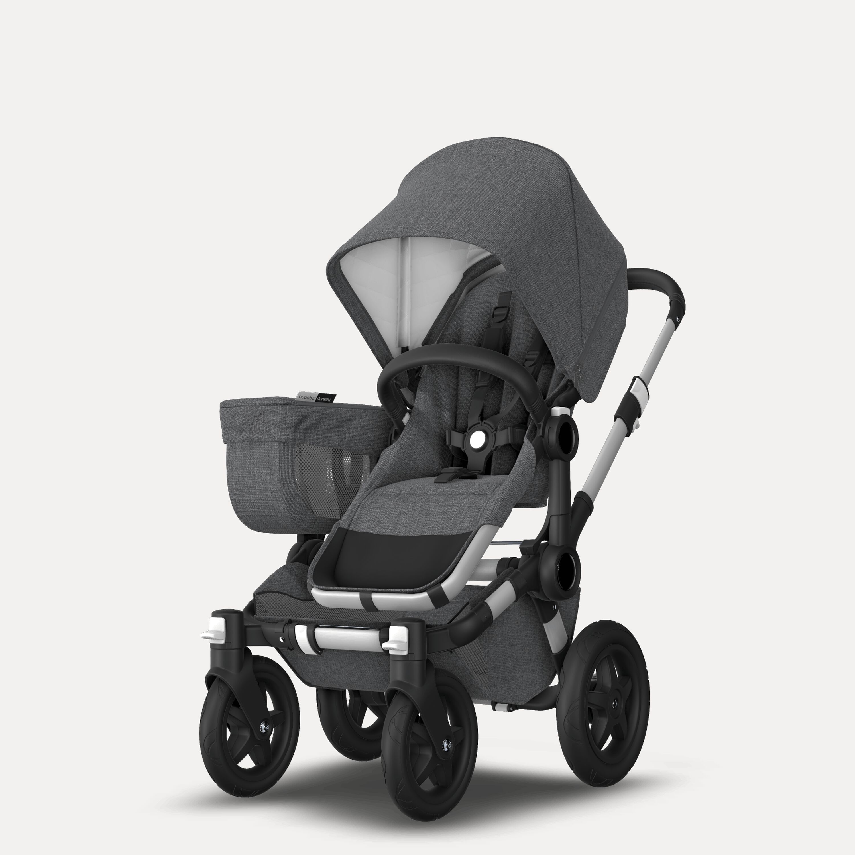 Refurbished Bugaboo Donkey2 Classic mono complete US ALU/GREY MELANGE - Main Modal Image Slide 5 of 7