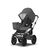 Refurbished Bugaboo Donkey2 Classic mono complete US ALU/GREY MELANGE - Thumbnail Slide 5 of 7