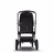 Bugaboo Fox 2 seat and bassinet stroller black sun canopy, black fabrics, black base - Thumbnail Slide 3 of 10