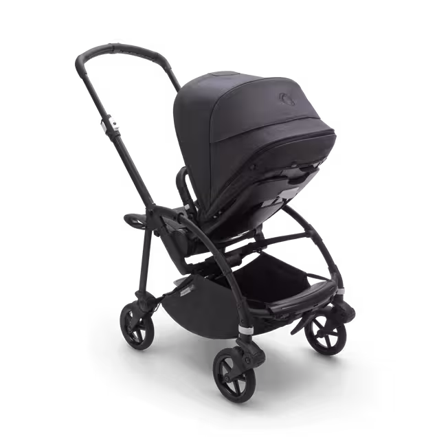 Bugaboo Bee 6 complete mineral washed black sun canopy, mineral washed black fabrics, black base - Main Image Slide 5 of 5