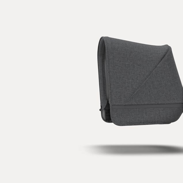 Bugaboo Donkey2 sun canopy GREY MELANGE - Main Image Slide 3 of 6