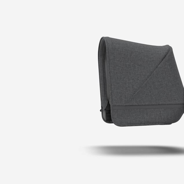 Bugaboo Donkey2 sun canopy GREY MELANGE - Main Image Slide 3 of 6