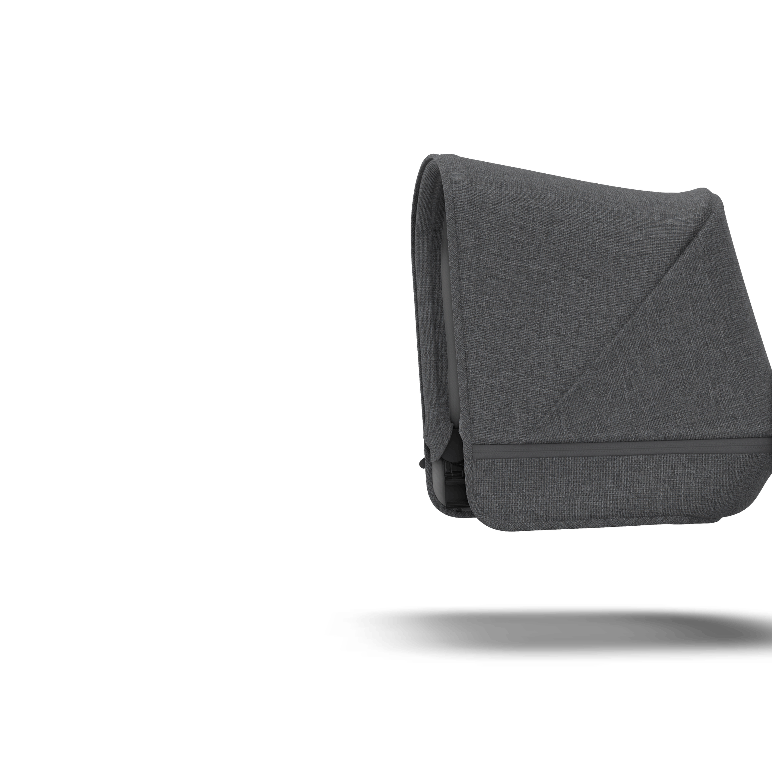 Bugaboo Donkey2 sun canopy GREY MELANGE - Thumbnail Slide 3 of 6