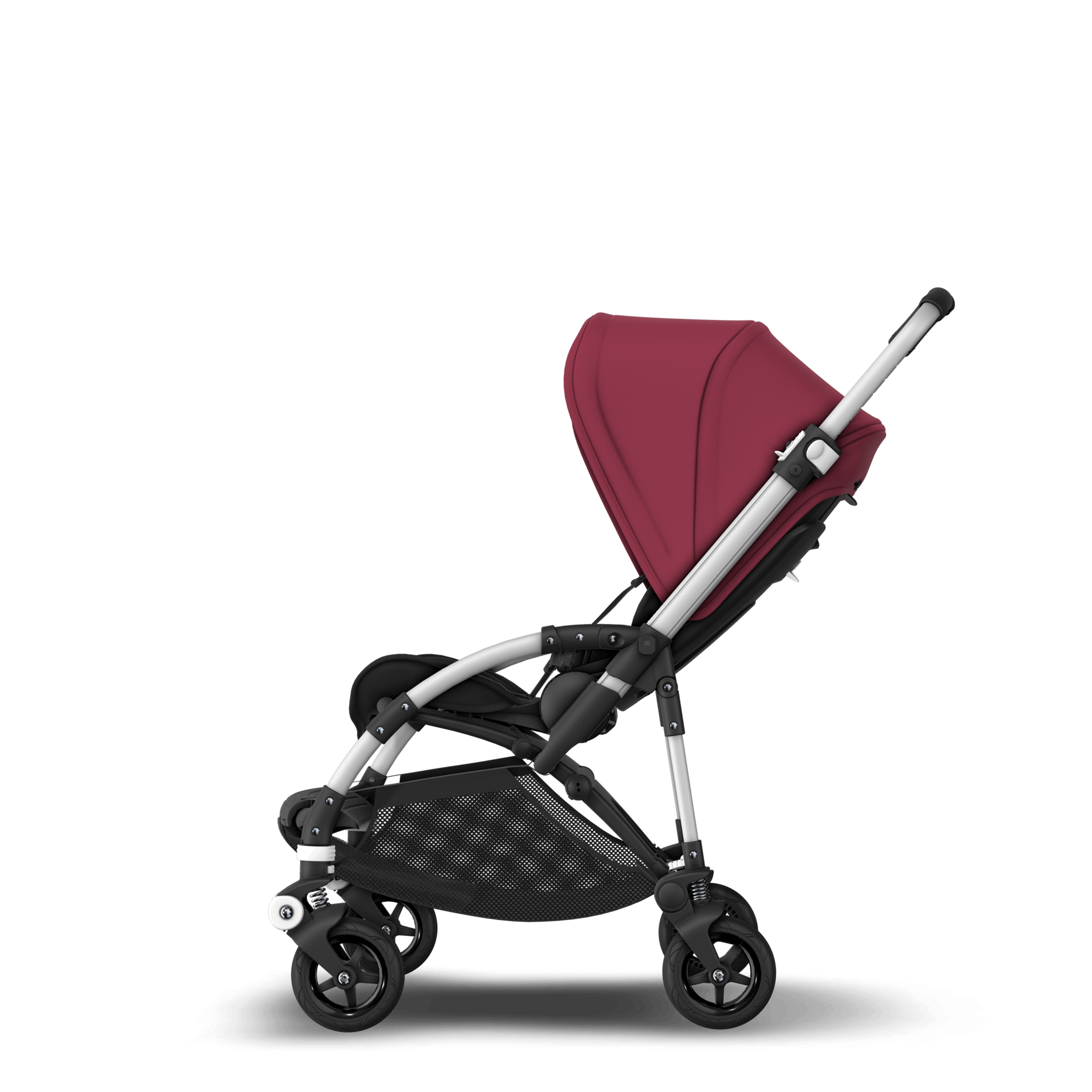 Refurbished Bugaboo Bee5 complete ALU/BLACK-RUBY RED - Thumbnail Slide 2 of 6