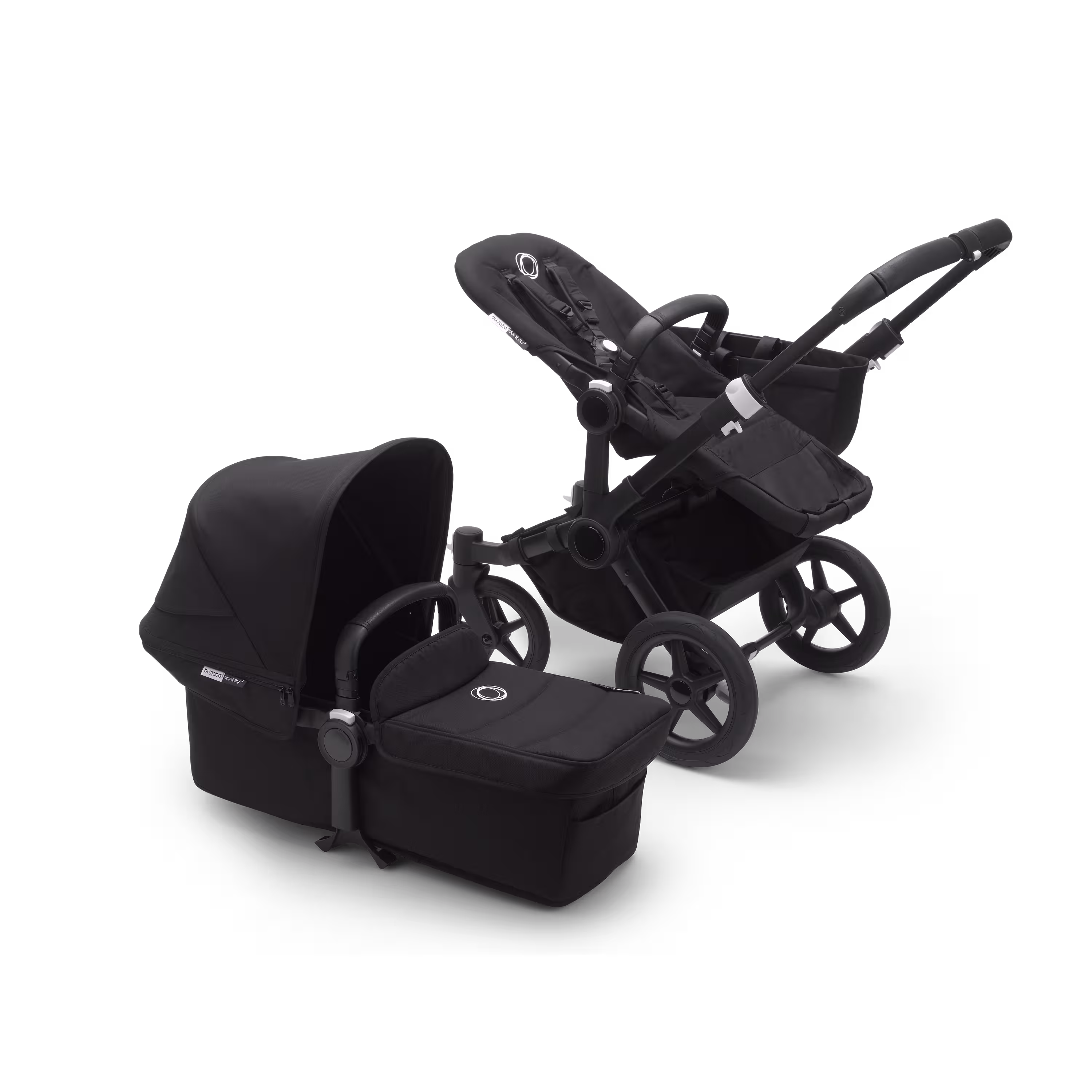 Refurbished Bugaboo Donkey3 mono complete BLACK/BLACK-BLACK - Main Modal Image Slide 3 of 4