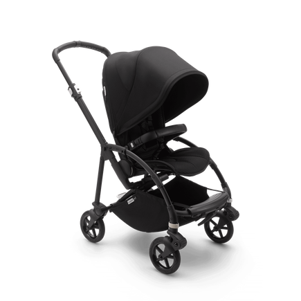 Bugaboo Bee 6 seat stroller black sun canopy, black fabrics, black base - view 1