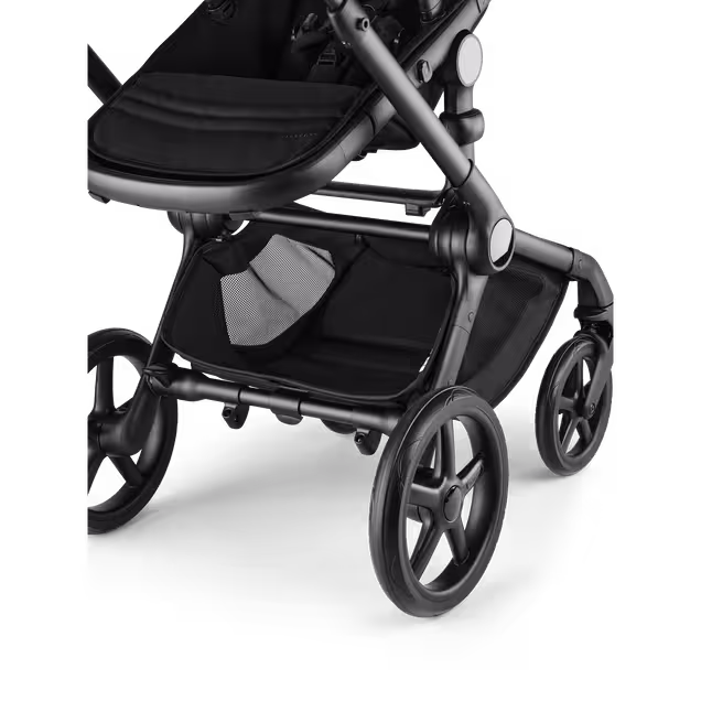 Bugaboo Fox 5 Renew 2-in-1 pushchair black base, forest green fabrics, forest green sun canopy - Main Image Slide 5 of 11