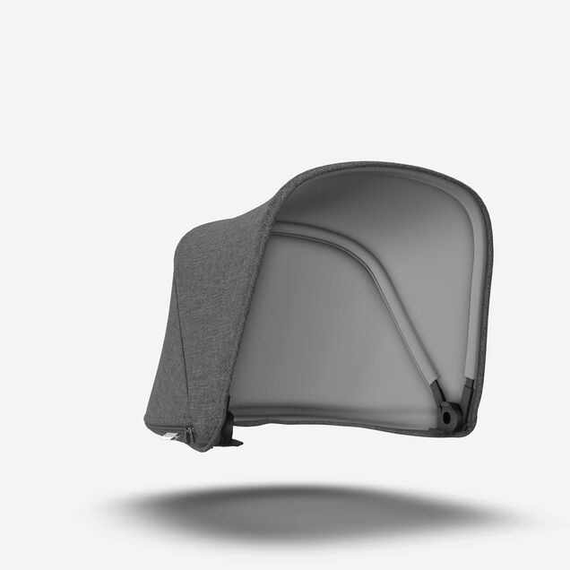 Bugaboo Fox 3/Cameleon 3 sun canopy GREY MELANGE (NR) - Main Image Slide 5 of 6