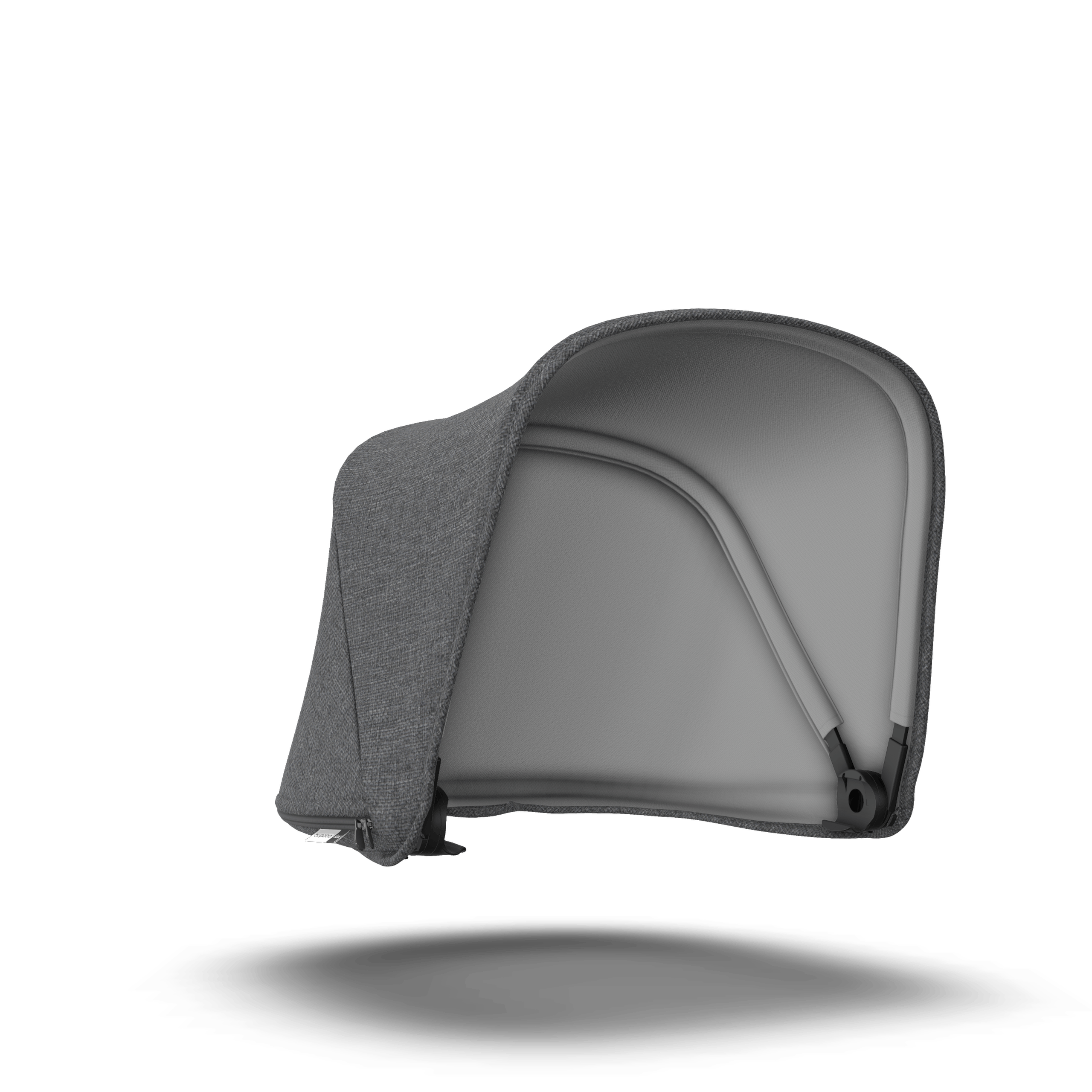 Bugaboo Fox 3/Cameleon 3 sun canopy GREY MELANGE (NR) - Thumbnail Slide 5 of 6