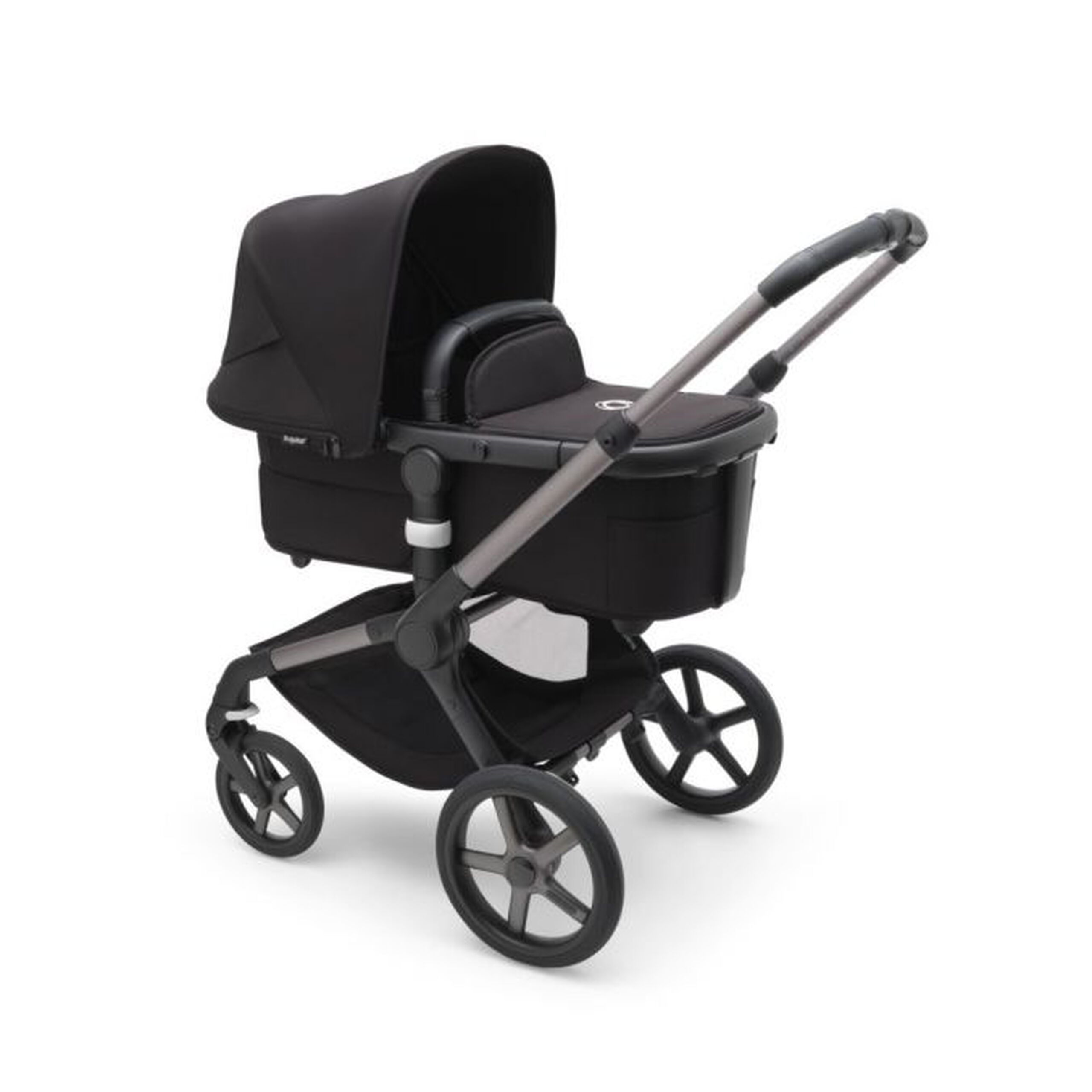 Refurbished Bugaboo Fox 3 complete GRAPHITE/MIDNIGHT BLACK-MIDNIGHT BLACK - Thumbnail Slide 1 van 3