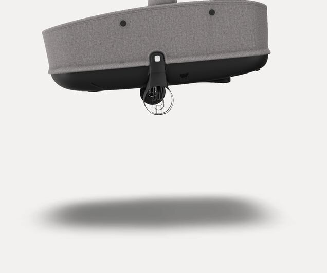 Bugaboo Bee5 Mineral carrycot complete UK LIGHT GREY - Main Image Slide 3 of 3