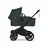 Bugaboo Donkey 6 2-in-1  pram black base, fern green fabrics, fern green sun canopy - Thumbnail Slide 2 of 10