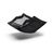 Bugaboo Fox 3 underseat basket BLACK - Thumbnail Slide 1 of 1