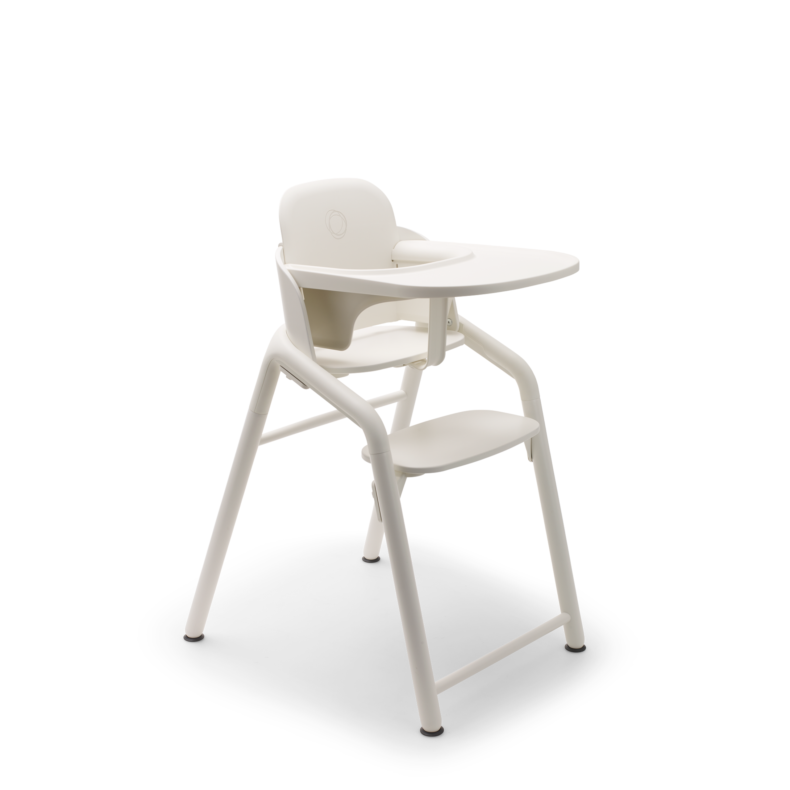Bugaboo Giraffe chair with baby set and tray in white. - Thumbnail Slide 2 of 3