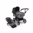 Bugaboo Donkey 5 Mono 2-in-1 stroller graphite base, grey mélange fabrics, midnight black sun canopy - Thumbnail Slide 1 of 11