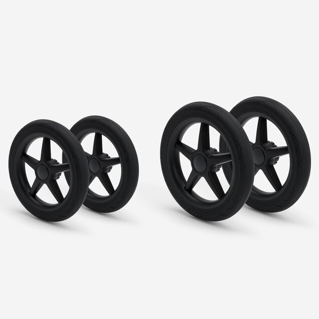 Bugaboo Donkey/Buffalo wheels replacement set BLACK (4x) - Main Image Slide 2 of 2