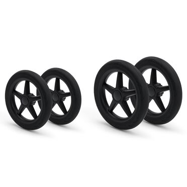 Bugaboo Donkey/Buffalo wheels replacement set BLACK (4x) - view 2