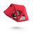 Bugaboo Fox/Cameleon3 breezy sun canopy NEON RED - Thumbnail Slide 3 of 8