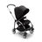 Bugaboo Bee 6 seat stroller black sun canopy, black fabrics, aluminium base - Thumbnail Slide 1 of 2