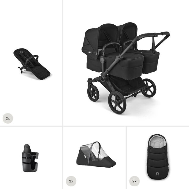 Bugaboo Donkey 6 Twin Essential stroller bundle - Main Image Slide 1 of 4