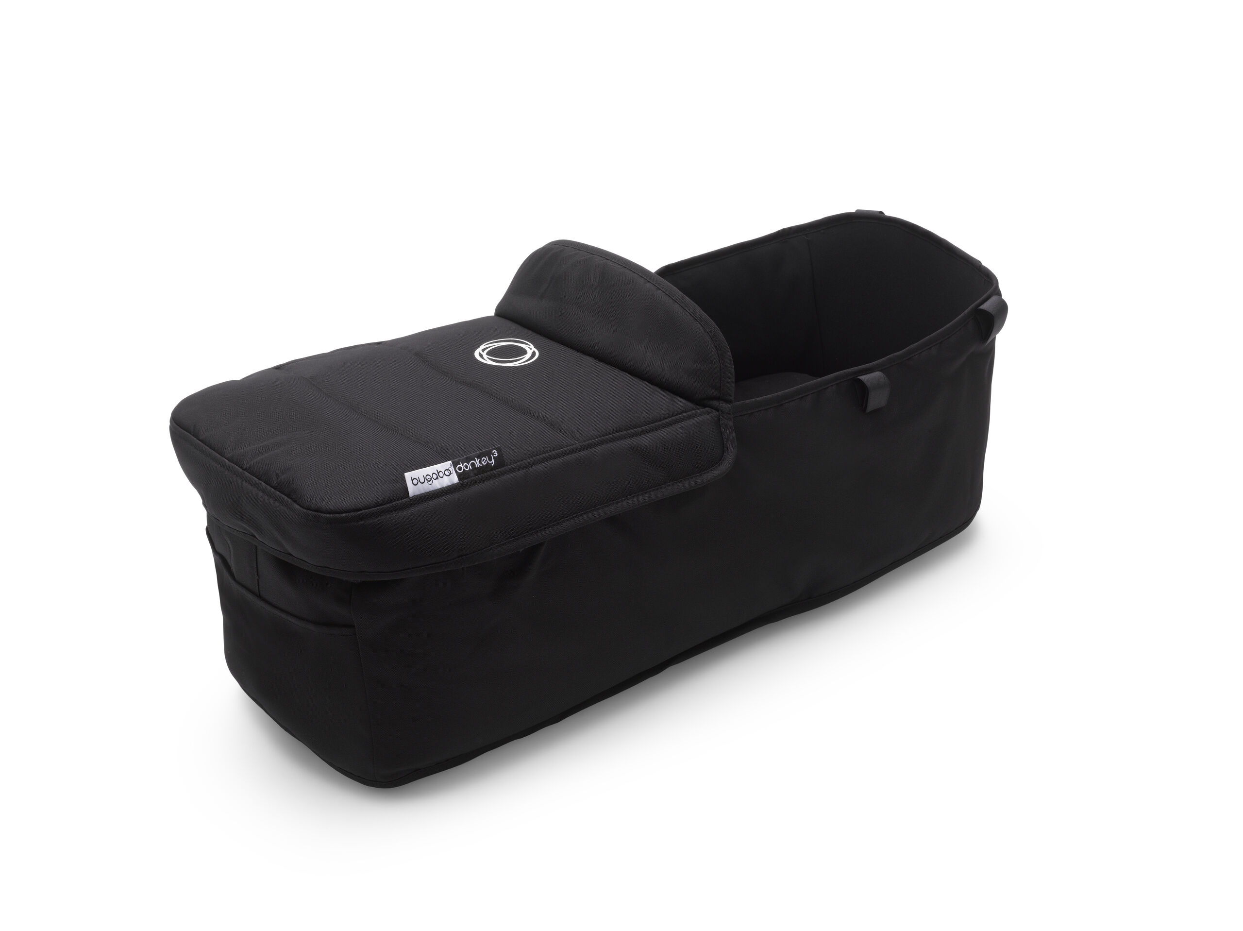 Bugaboo Donkey3 bassinet fabric complete BLACK - Thumbnail Slide 1 of 2